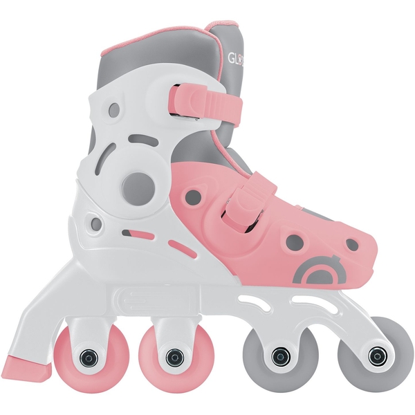 Роликові ковзани Globber Learning Skates 2 в 1, р.26-29, пастельно-рожевий (780-210) - Pampik - 5