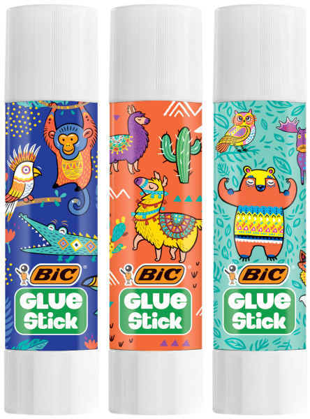 Набор клей-карандашей BIC Eco Deco 4 шт. по 8 г (950640) - Pampik - 2