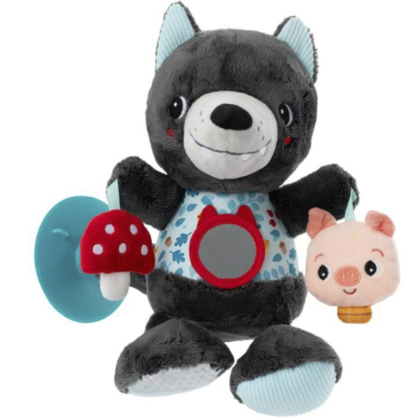 Розвиваюча іграшка Lilliputiens Вовк Луї на присосці (83525) - Pampik