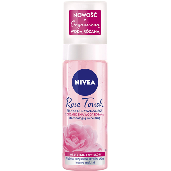 Очищающая пенка для умывания Nivea Rose Touch 150 мл - Pampik