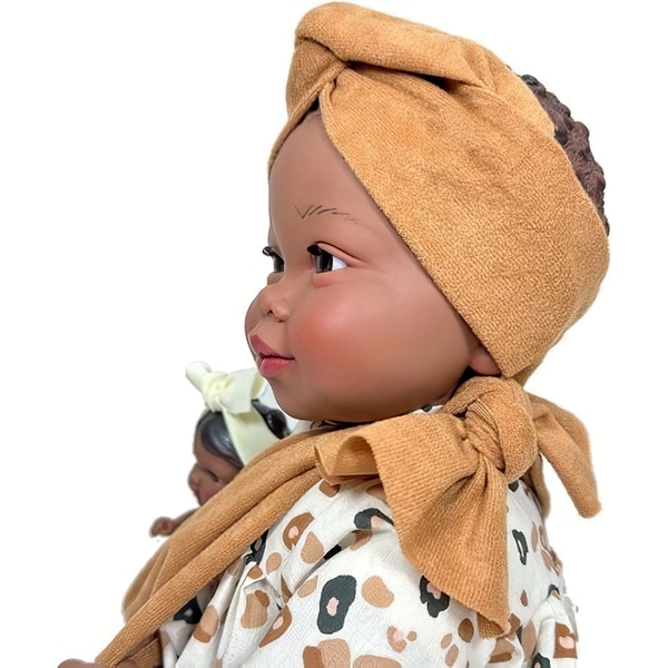 Лялька Nines d'Onil Maria з малюком у коричневій чалмі 45 см (4440) - Pampik - 2