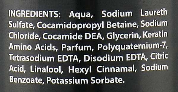 Шампунь для відновлення тонкого та ламкого волосся Ronney Professional Keratin Complex Rebuilding, 300 мл - Pampik - 2