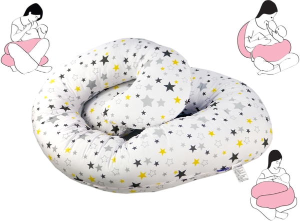 Подушка для вагітних LightHouse Baby Seashell Stars, 340x30 см (608253) - Pampik - 8