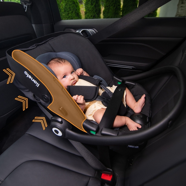 Автокресло Lionelo Astrid i-Size Beige Sand - Pampik - 18