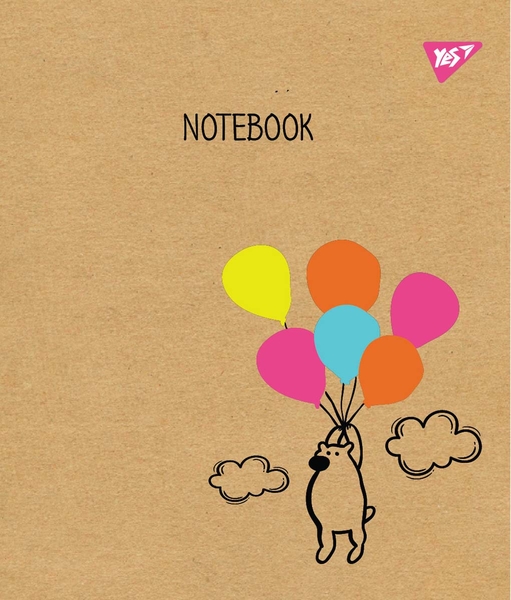 Набір зошитів Yes Sketch animal А5, в лінійку, 18 аркушів, 10 шт. (765088) - Pampik - 3