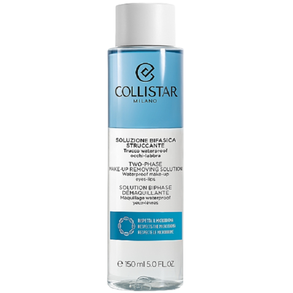 Жидкость для снятия макияжа Collistar Two-Phase Make-up Removing Solution 200 мл - Pampik