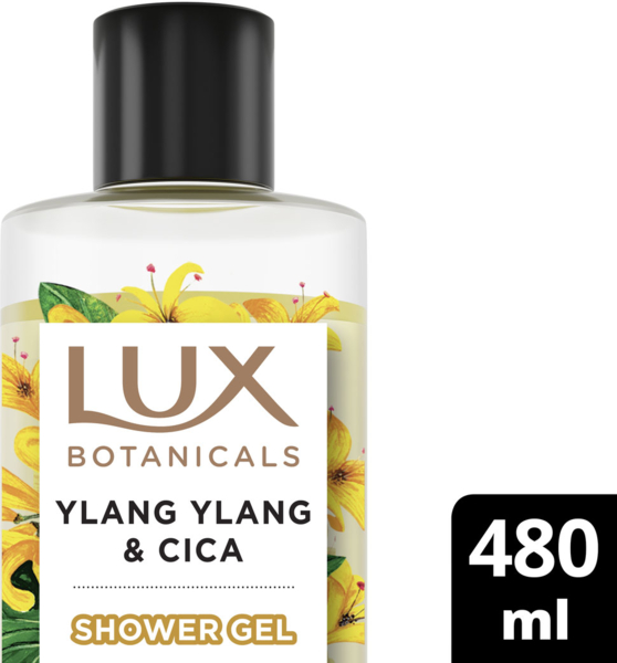 Гель для душу Lux Botanicals Іланг-іланг та Центелла, 480 мл - Pampik - 3