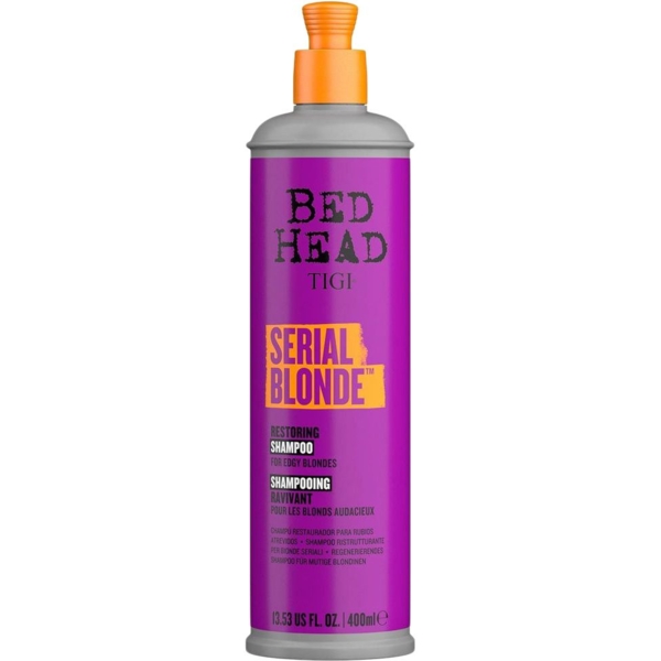 Шампунь для блондинок Tigi Bed Head Serial Blonde Shampoo, 400 мл - Pampik