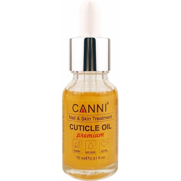 Олійка для кутикули Canni Premium Nail & Skin Treatment Солодкий апельсин 15 мл - Pampik