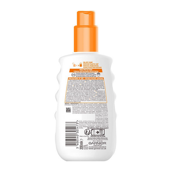 Сонцезахисний спрей Garnier Ambre Solaire Hydra24 SPF30 200 мл - Pampik - 2