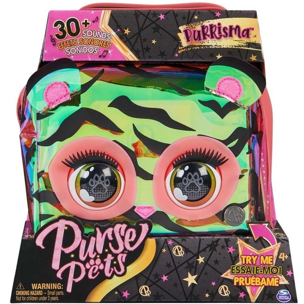 Интерактивная сумочка Spin Master Purse Pets Тигр (SM26700/8736) - Pampik