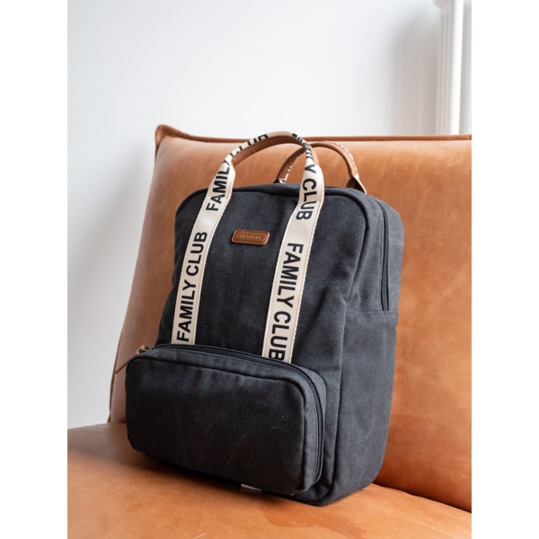 Рюкзак Childhome Family club Canvas Black (CWBPSCBL) - Pampik - 22