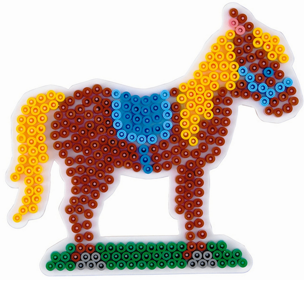 Термомозаїка Hama Midi Набір полів: Принцеса 258, Кінь 281 та Киця 288 (HM-4585) - Pampik - 6