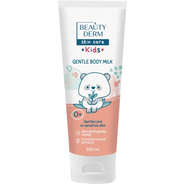 Нежное молочко для детей Beauty Derm Skin Care Kids с рождения 200 мл - Pampik