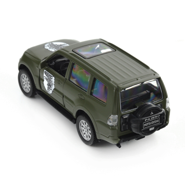 Автомодель TechnoDrive Шевроны Героев Mitsubishi Pajero 4WD Turbo 93 ОМБр (250283M) - Pampik - 5