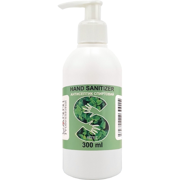 Антисептик Canni Mint спиртовой. 300 мл - Pampik