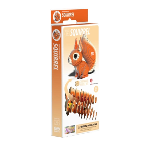 Сборная 3Д модель Eugy Зоопарк Белка (XEG-083) - Pampik - 7