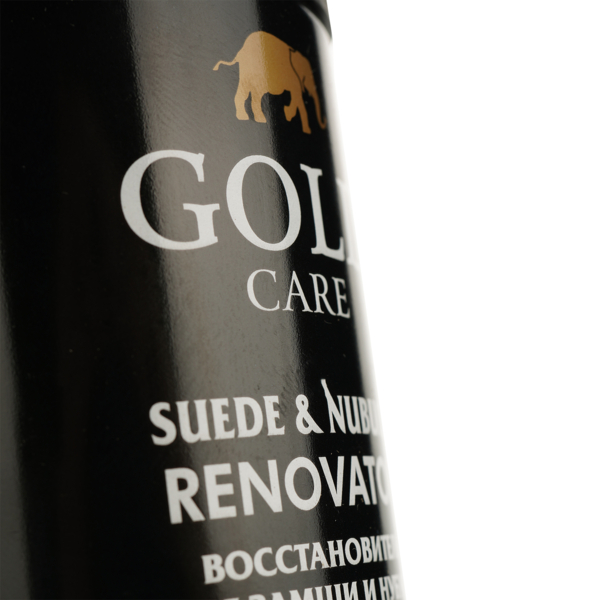 Відновлювач для замші та нубука Goldcare, аерозоль, 250 мл,чорний - Pampik - 3