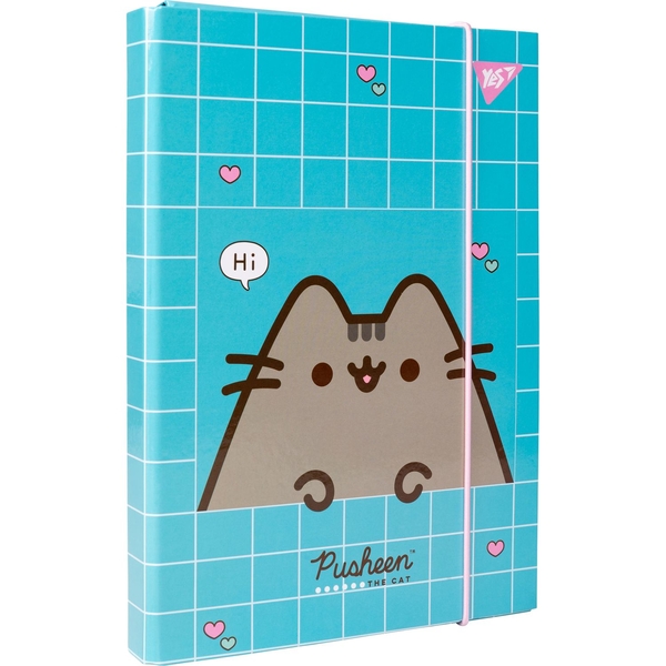 Папка для зошитів Yes Pusheen В5, картонна (500239) - Pampik