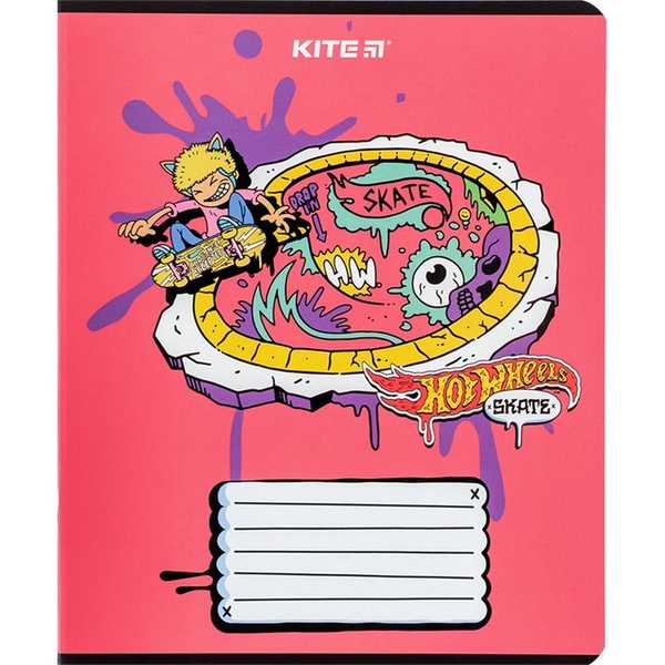 Набір зошитів Kite Hot Wheels А5, в лінійку, 18 аркушів, 20 шт. (HW24-237) - Pampik - 4