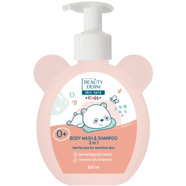 Гель-шампунь для немовлят Beauty Derm Skin Care Kids 300 мл - Pampik