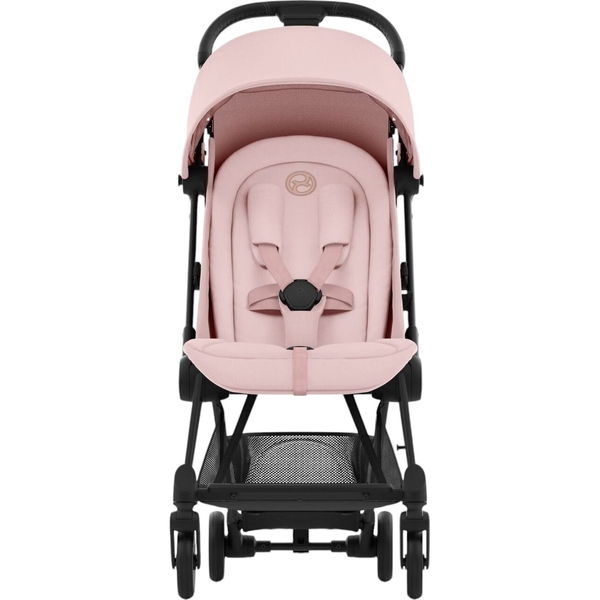 Прогулянкова коляска Cybex Coya Matt Black Peach Pink (522004345) - Pampik - 3