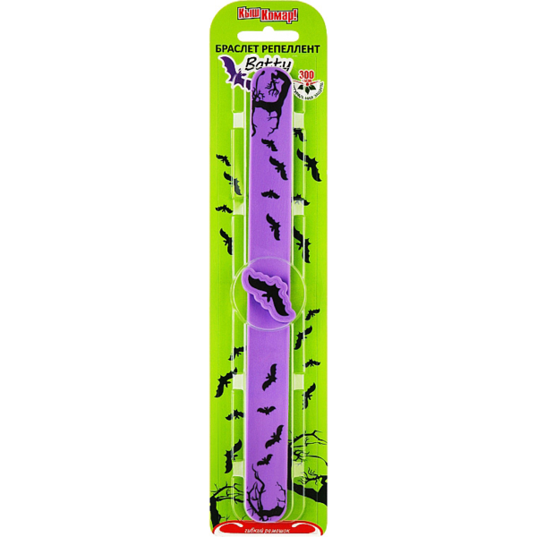Браслет-репеллент Киш Комар! Batty Летучая мышь № 1 - Pampik