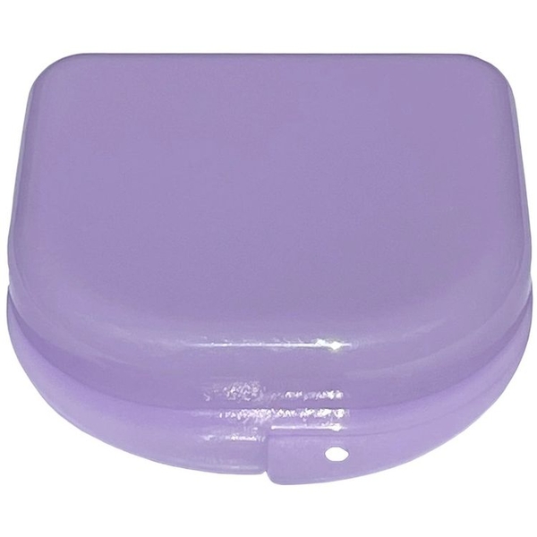 Футляр для зубных протезов Dochem фиолетовый - Pampik