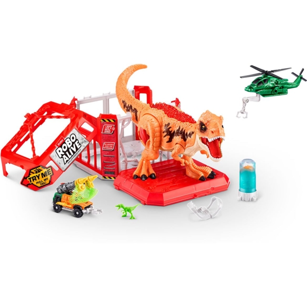 Інтерактивний ігровий набір Pets & Robo Alive Втеча динозавра (71127) - Pampik - 10