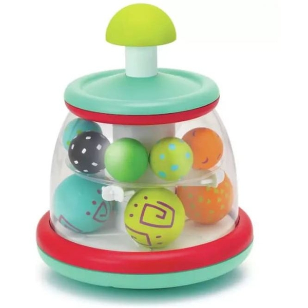 Набор игрушек 3в1 Infantino Собери, Сортируй, Вращай (315193) - Pampik - 3