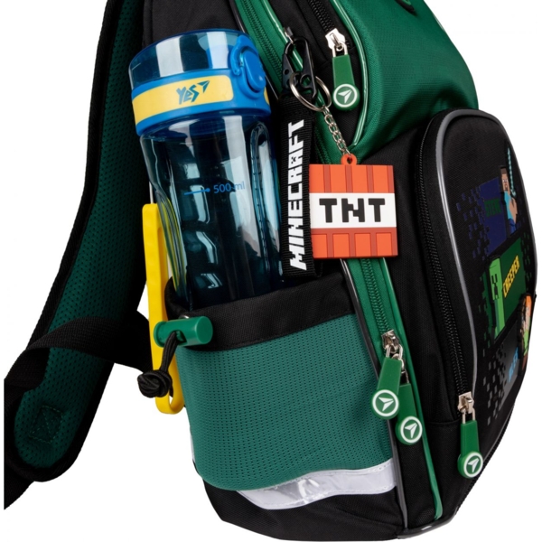Рюкзак школьный полукаркасный Yes S-100 Minecraft (559760) - Pampik - 5
