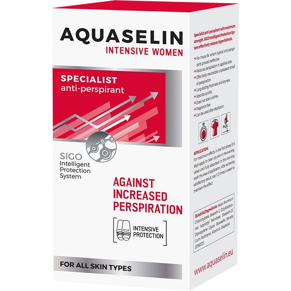 Антиперспірант Aquaselin Intensive проти підвищеної пітливості 50 мл - Pampik - 2