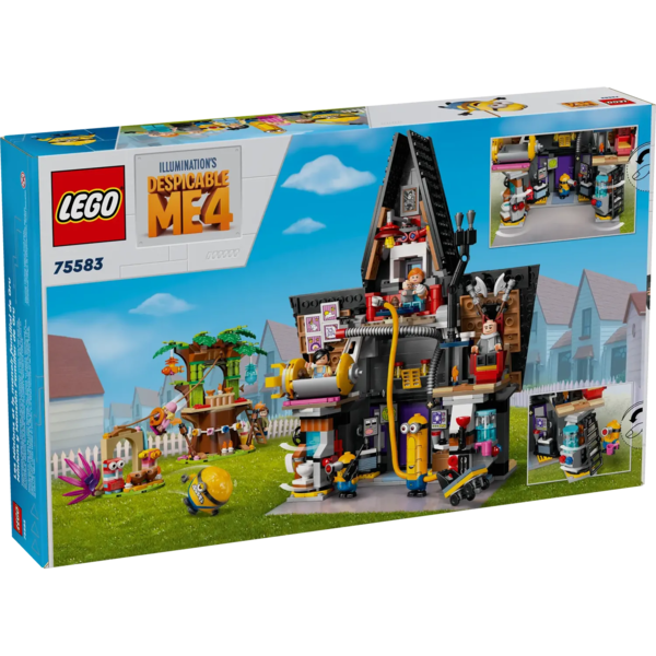 Конструктор LEGO Despicable Me Родинний маєток Ґру й посіпак, 868 деталей (75583) - Pampik - 10