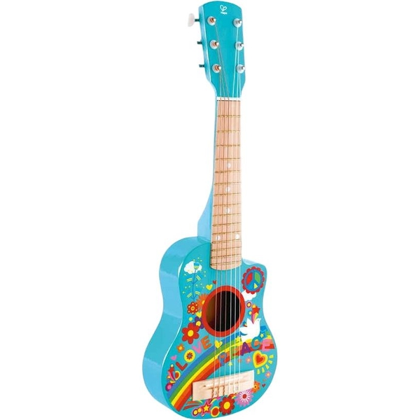 Детская гитара Hape Энергия цветов (E0600) - Pampik