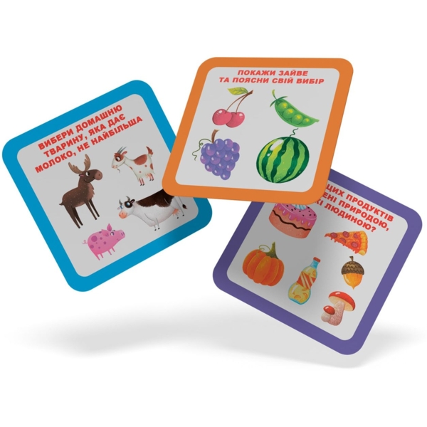 Розумні картки Кристал Бук Розвиток логіки та мислення 30 шт. (F00031384) - Pampik - 5