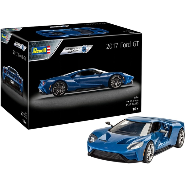 Збірна модель Revell Автомобіль Ford GT 2017, рівень 2, масштаб 1:24, 27 деталей (RVL-07824) - Pampik - 2