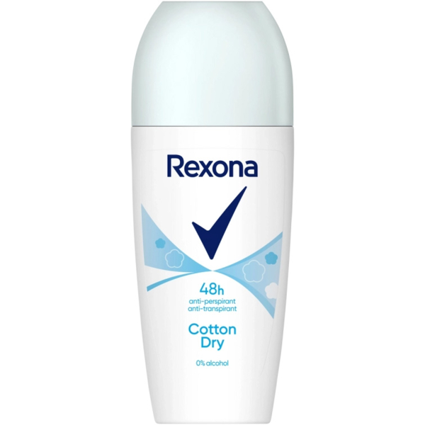 Антиперспирант Rexona MotionSense Cotton Dry 48h, шариковый, 50 мл - Pampik