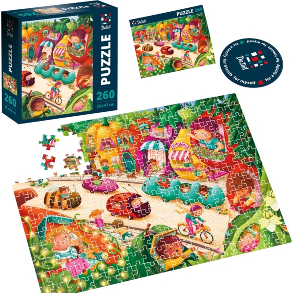 Пазли De.tail Фруктове місто, 260 елементів (DT200-08) - Pampik - 2