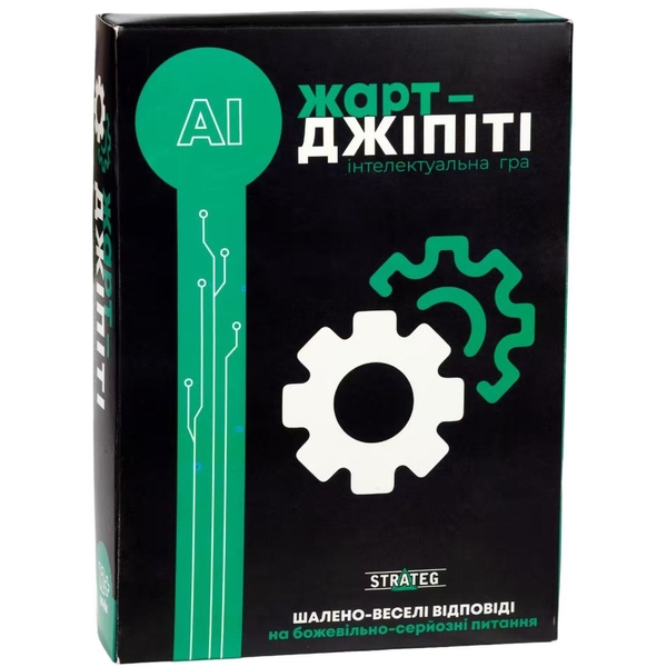 Настільна гра Strateg Жарт-Джіпіті (30494) - Pampik