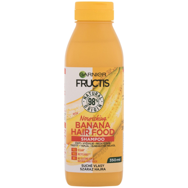 Шампунь Garnier Fructis Hair Food Banana для дуже сухого волосся, 350 мл - Pampik