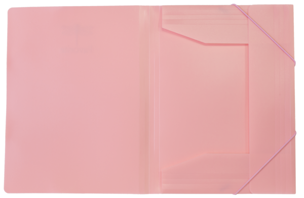 Папка на гумках Buromax Favourite Pastel А4, рожевий (BM.3954-10) - Pampik - 2