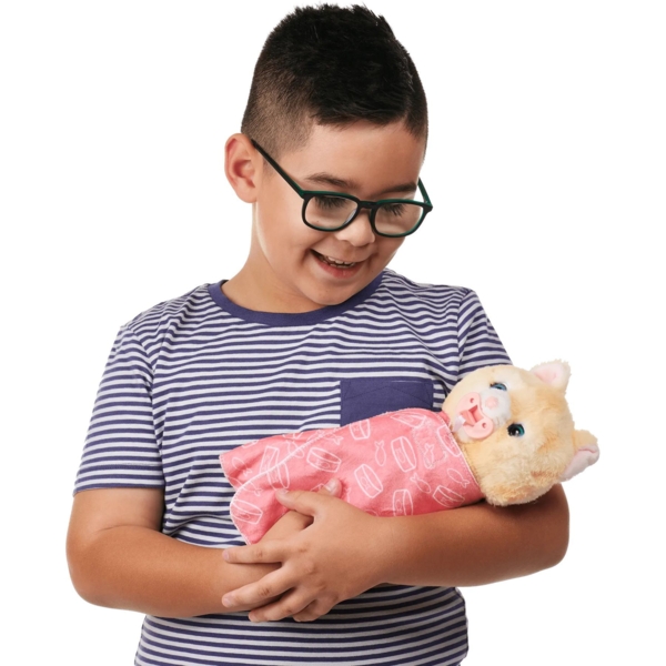 Інтерактивна іграшка Moose Кошеня-обіймашка Джинджер (26492) - Pampik - 7