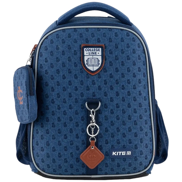 Каркасный рюкзак Kite College Line синий 35 x 26 см (K24-555S-4) - Pampik