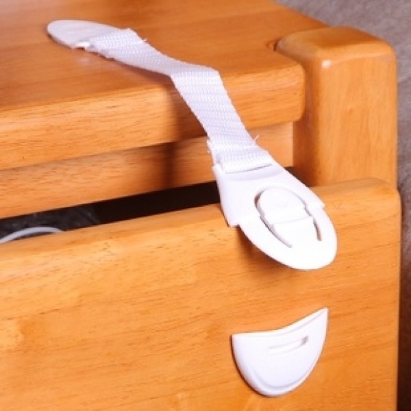 Замок универсальный 3М тканевый белый - Pampik - 4