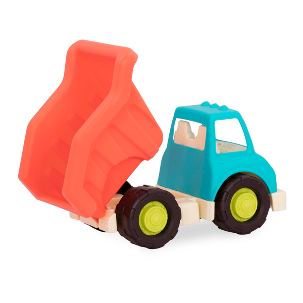 Баттатомобиль Battat Самосвал оранжевый с голубым - Pampik - 3