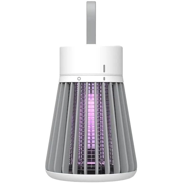 Ловушка для насекомых Supretto уничтожитель с аккумулятором, серый - Pampik