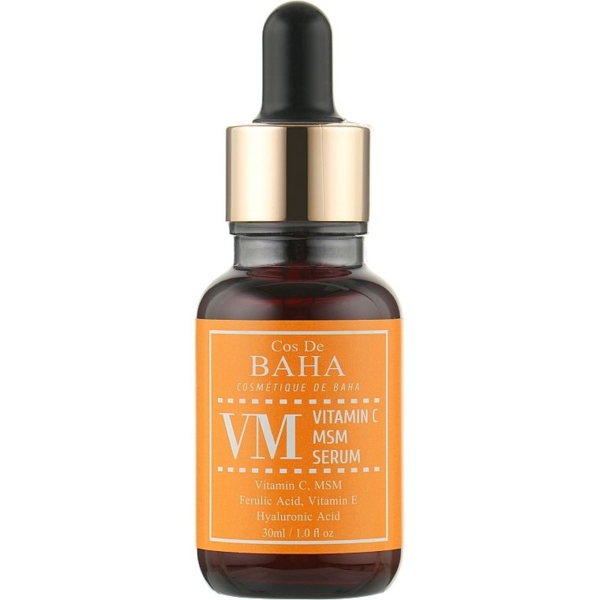Сироватка для обличчя Cos De BAHA Vitamin C MSM Serum 30 мл - Pampik