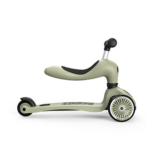 Самокат Scoot and Ride Highwaykick-1, оливковый (SR-160629-OLIVE) - Pampik - 4