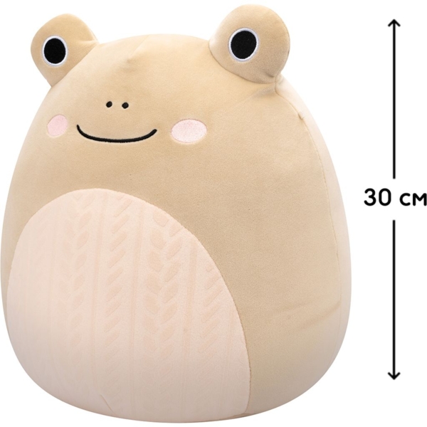 М'яка іграшка Squishmallows Жабка Де Вітт, 30 см (SQCR06687) - Pampik - 6