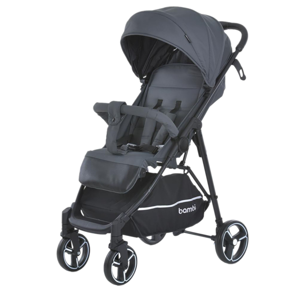 Прогулочная коляска Bambi M 4249-2 Gray Matt - Pampik